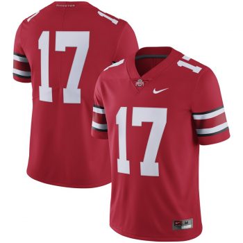 #17 Ohio State Buckeyes Nike Limited Football Jersey - Scarlet