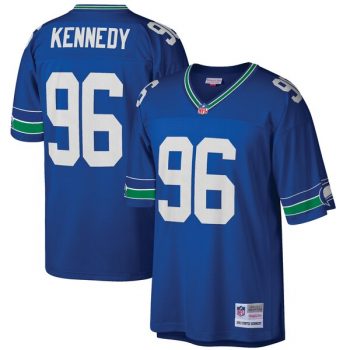 Cortez Kennedy Seattle Seahawks Mitchell & Ness Retired Player Vintage Replica Jersey - Royal Blue