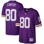 Cris Carter Minnesota Vikings Mitchell & Ness Retired Player Vintage Replica Jersey - Purple