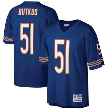 Dick Butkus Chicago Bears Mitchell & Ness Replica Retired Player Jersey - Navy Blue