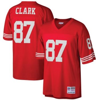 Dwight Clark San Francisco 49ers Mitchell & Ness Retired Player Vintage Replica Jersey - Scarlet