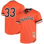 Eddie Murray Baltimore Orioles Mitchell & Ness Cooperstown Mesh Batting Practice Jersey – Orange