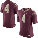 Florida State Seminoles Nike No. 4 Limited Football Jersey - Garnet