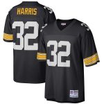 Franco Harris Pittsburgh Steelers Mitchell & Ness Retired Player Replica Jersey - Black