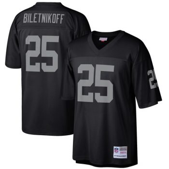 Fred Biletnikoff Oakland Raiders Mitchell & Ness Retired Player Vintage Replica Jersey - Black