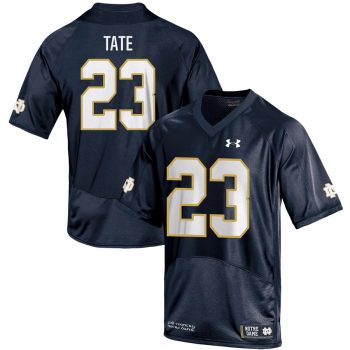 Golden Tate Notre Dame Fighting Irish Under Armour Youth Replica Jersey - Navy