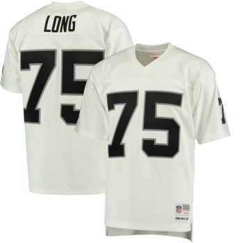 Howie Long Oakland Raiders Mitchell & Ness 1988 Replica Retired Player Jersey - White