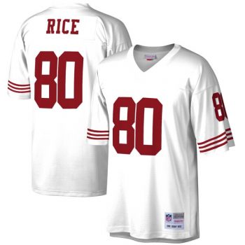 Jerry Rice San Francisco 49ers Mitchell & Ness 1990 Replica Retired Player Jersey - White