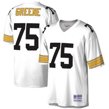 Joe Greene Pittsburgh Steelers Mitchell & Ness 1976 Replica Retired Player Jersey - White