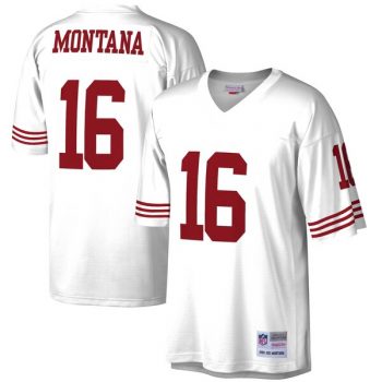 Joe Montana San Francisco 49ers Mitchell & Ness Retired Player Vintage Replica Jersey - White