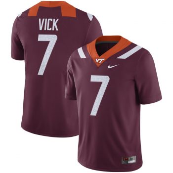 Michael Vick Virginia Tech Hokies Nike Alumni Player Jersey – Maroon