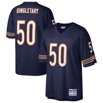 Mike Singletary Chicago Bears Mitchell & Ness Retired Player Replica Jersey - Navy