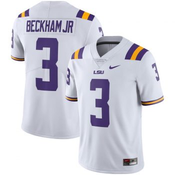 Odell Beckham Jr LSU Tigers Nike Alumni Football Limited Jersey - White