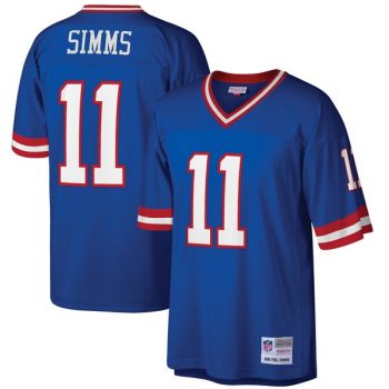 Phil Simms New York Giants Mitchell & Ness Retired Player Vintage Replica Jersey - Royal Blue