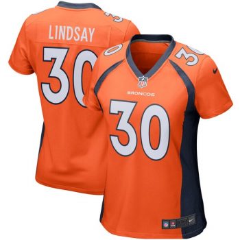 Phillip Lindsay Denver Broncos Nike Women's Player Game Jersey – Orange