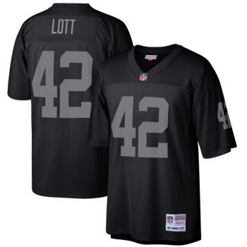 Ronnie Lott Oakland Raiders Mitchell & Ness Retired Player Replica Jersey - Black