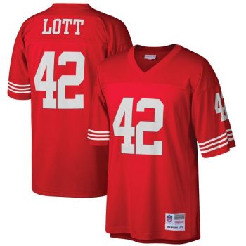 Ronnie Lott San Francisco 49ers Mitchell & Ness Retired Player Vintage Replica Jersey - Scarlet