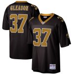 Steve Gleason New Orleans Saints Mitchell & Ness Retired Player Vintage Replica Jersey - Black