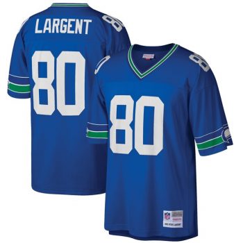 Steve Largent Seattle Seahawks Mitchell & Ness Retired Player Vintage Replica Jersey - Royal Blue