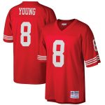 Steve Young San Francisco 49ers Mitchell & Ness Retired Player Vintage Replica Jersey - Scarlet