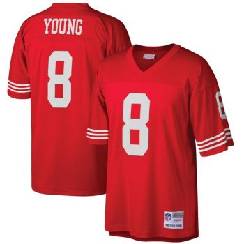 Steve Young San Francisco 49ers Mitchell & Ness Retired Player Vintage Replica Jersey - Scarlet