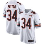 Walter Payton Chicago Bears Nike 100th Season Retired Game Jersey – White