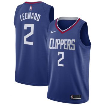 Kawhi Leonard LA Clippers Nike 2019/20 Swingman Jersey Blue – Icon Edition