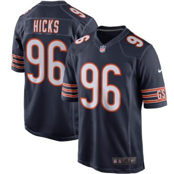 Akiem Hicks Chicago Bears Nike Player Game Jersey – Navy