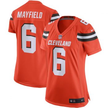 Baker Mayfield Cleveland Browns Nike Women's Player Game Jersey – Orange