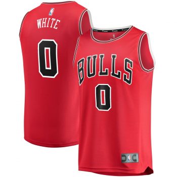 Coby White Chicago Bulls Fanatics Branded 2019 NBA Draft First Round Pick Fast Break Replica Jersey Red - Icon Edition