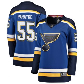 Colton Parayko St. Louis Blues Fanatics Branded Women's Home Premier Breakaway Player Jersey - Blue