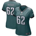 Jason Kelce Philadelphia Eagles Nike Women's Game Jersey – Midnight Green