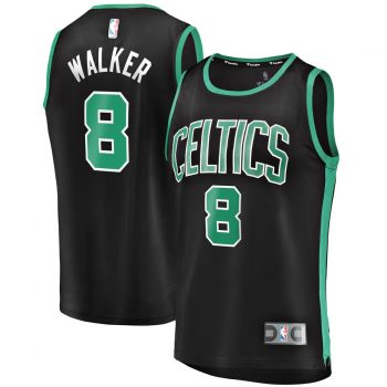 Kemba Walker Boston Celtics Fanatics Branded Fast Break Replica Player Jersey Black – Statement Edition