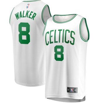 Kemba Walker Boston Celtics Fanatics Branded Fast Break Replica Player Jersey White – Association Edition