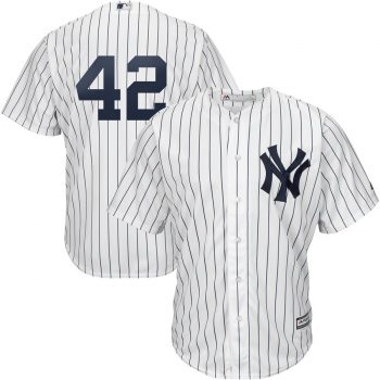 Mariano Rivera New York Yankees Majestic 2019 Hall of Fame Cool Base Player Jersey – White/Navy