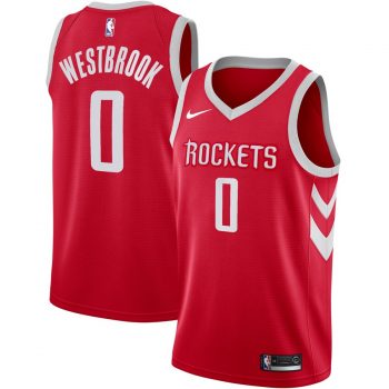 Russell Westbrook Houston Rockets Nike Swingman Jersey Red – Icon Edition