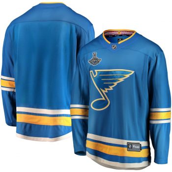 St. Louis Blues Fanatics Branded 2019 Stanley Cup Champions Alternate Breakaway Jersey - Blue