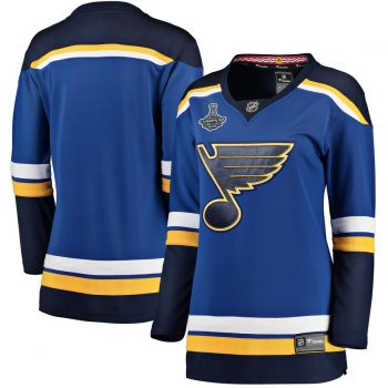 St. Louis Blues Fanatics Branded Women's 2019 Stanley Cup Champions Home Breakaway Jersey - Blue