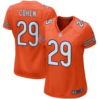 Tarik Cohen Chicago Bears Nike Women's Game Jersey – Orange