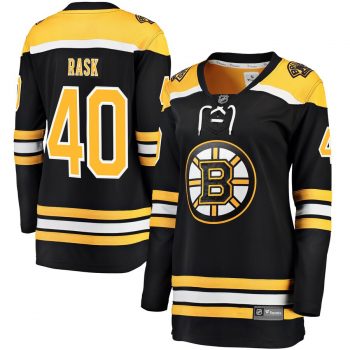 Tuukka Rask Boston Bruins Fanatics Branded Women's Home Breakaway Jersey – Black