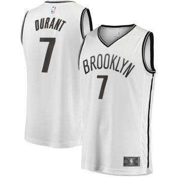 Kevin Durant Brooklyn Nets Fanatics Branded 2019/20 Fast Break Replica Player Jersey White - Association Edition