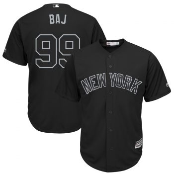 Aaron Judge "BAJ" New York Yankees Majestic 2019 Players' Weekend Replica Player Jersey – Black