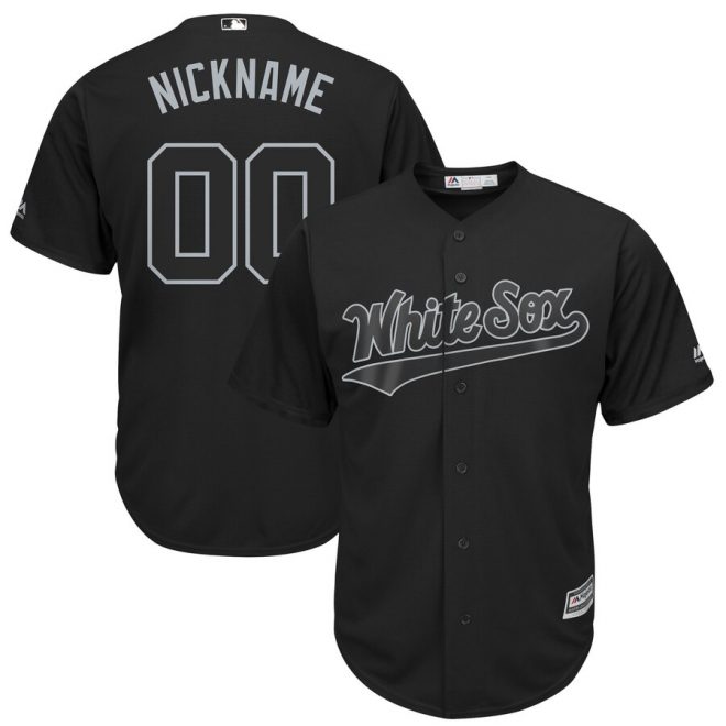 Chicago White Sox Majestic 2019 Players' Weekend Pick-A-Player Replica Roster Jersey – Black