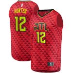 De'Andre Hunter Atlanta Hawks Fanatics Branded Fast Break Replica Jersey Red – Statement Edition