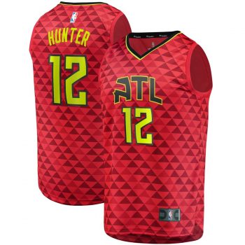 De'Andre Hunter Atlanta Hawks Fanatics Branded Fast Break Replica Jersey Red – Statement Edition