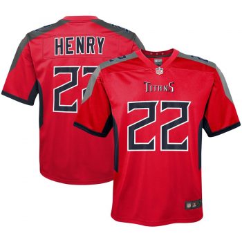 Derrick Henry Tennessee Titans Nike Youth Inverted Game Jersey - Red