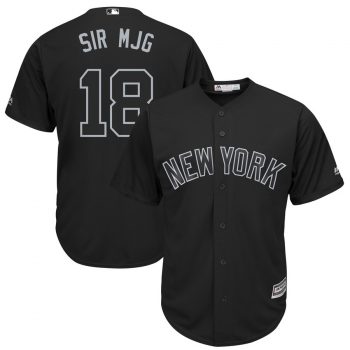 Didi Gregorius "Sir MJG" New York Yankees Majestic 2019 Players' Weekend Replica Player Jersey – Black