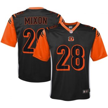 Joe Mixon Cincinnati Bengals Nike Youth Inverted Game Jersey - Anthracite