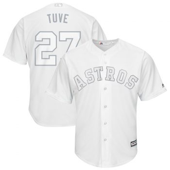 Jose Altuve "Tuve" Houston Astros Majestic 2019 Players' Weekend Replica Player Jersey – White