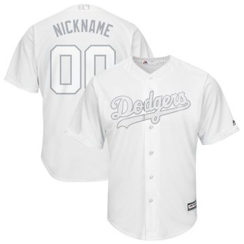 Los Angeles Dodgers Majestic 2019 Players' Weekend Pick-A-Player Replica Roster Jersey – White